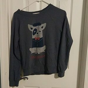French "Bonjour" Sweater
